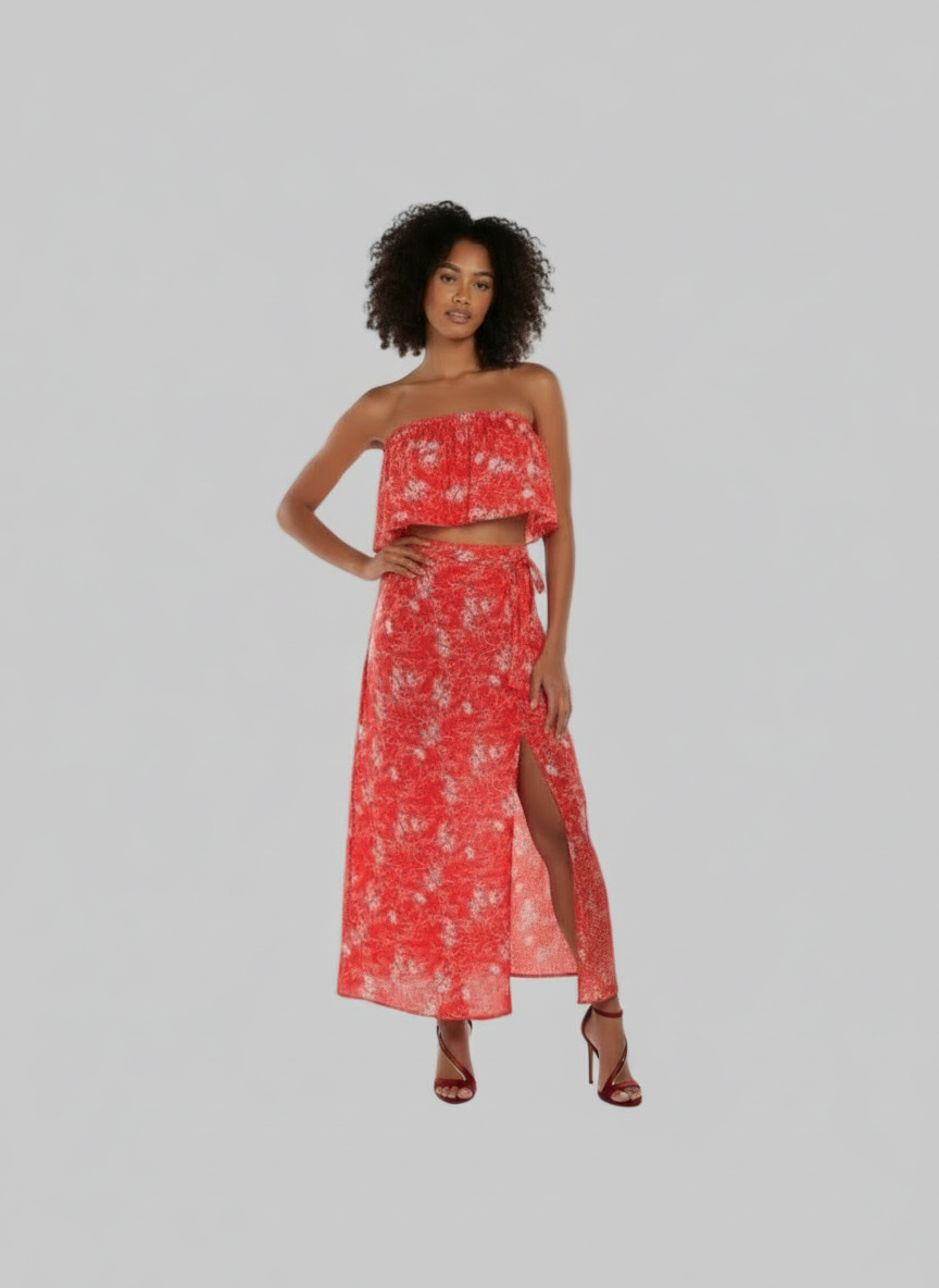 Women's 2 Piece Set Floral Printed